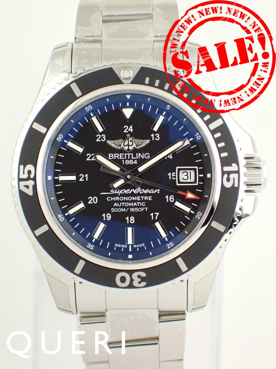 SWATCH - ブライトリング スーパーオーシャン オートマチック ブラック A17365C9/BF71(A17365)新品仕上げ済【中古】