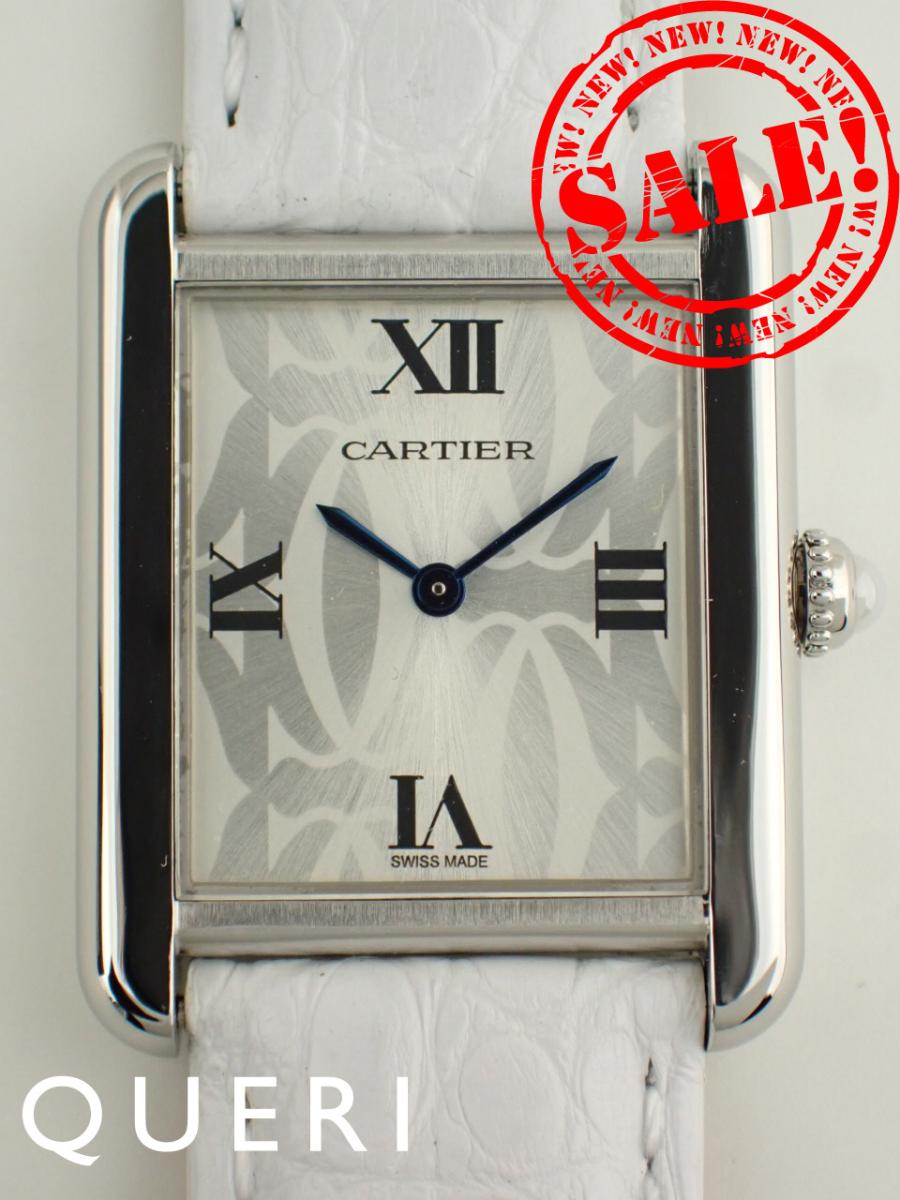 カルティエ タンク ソロ SM クリスマス限定モデル W1019555 新品仕上げ済【中古】