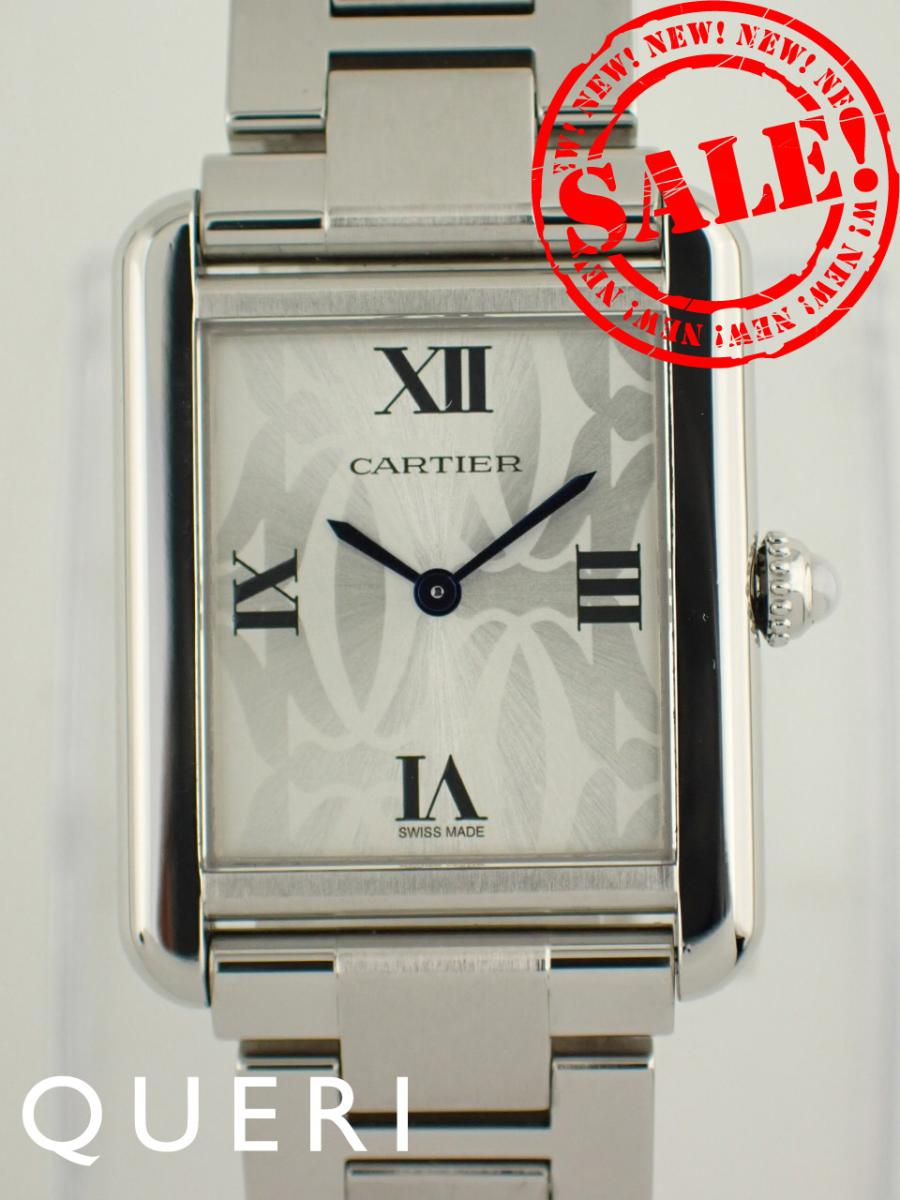 カルティエ タンク ソロ SM クリスマス限定モデル W1019555 新品仕上げ済【中古】