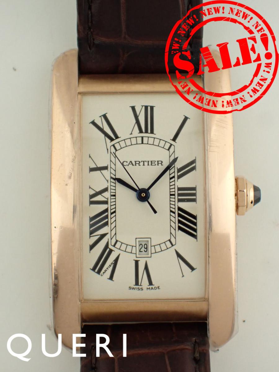 樂天商城 - カルティエ タンク アメリカン LM オートマチック 18K W2609156 新品仕上げ済【中古】