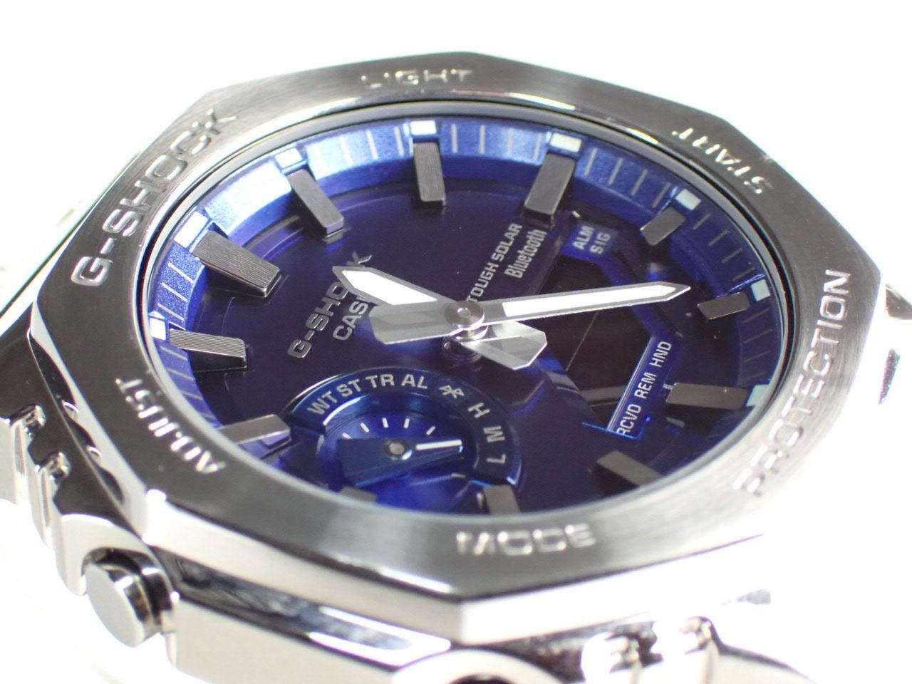 カシオ Gショック フルメタル 2100シリーズ オクタゴンケース GM-B2100AD-2AJF 中古【中古】