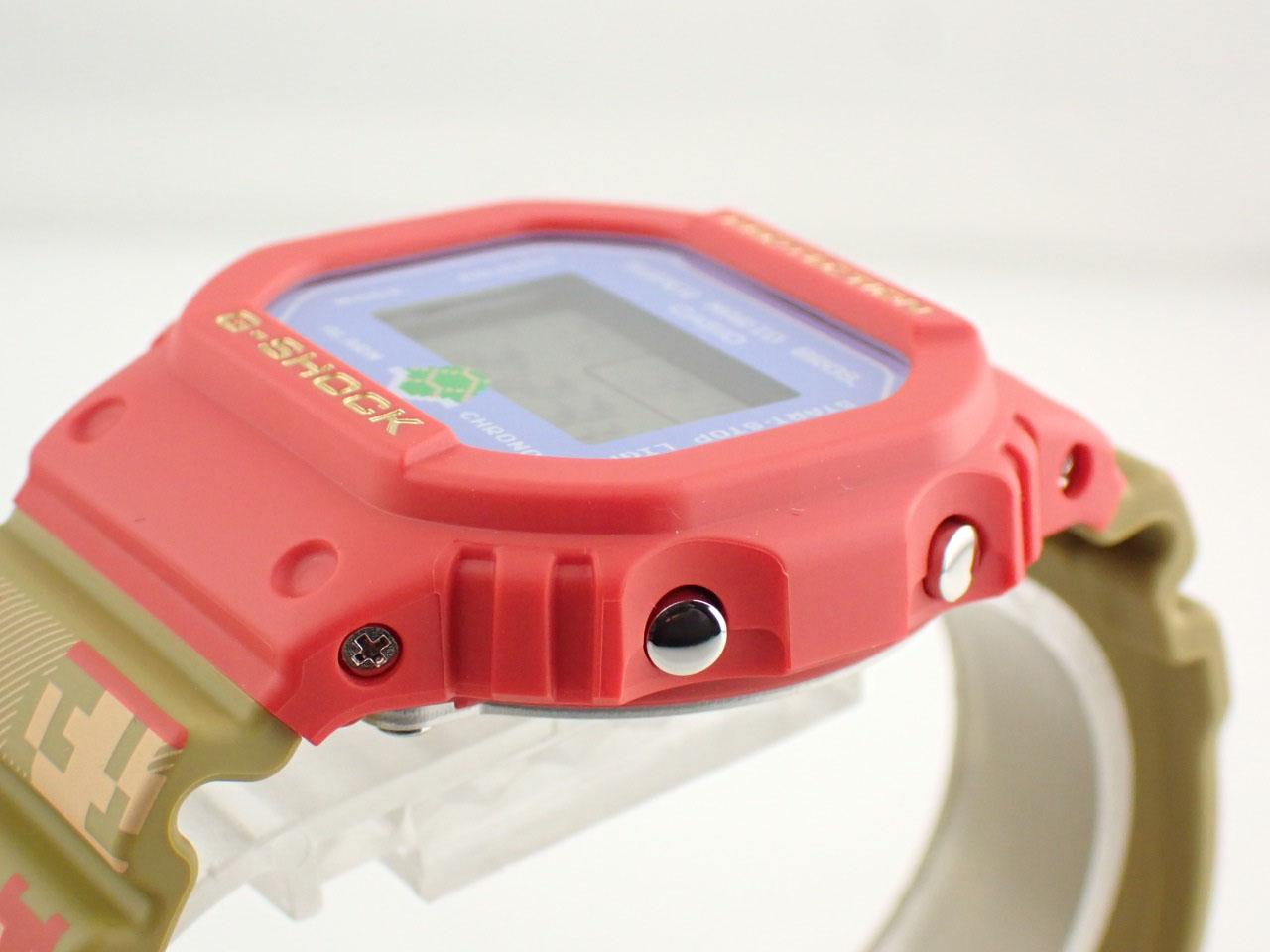 カシオ Gショック 5600シリーズ スーパーマリオブラザーズ コラボレーションモデル DW-5600SMB-4JR 未使用【中古】