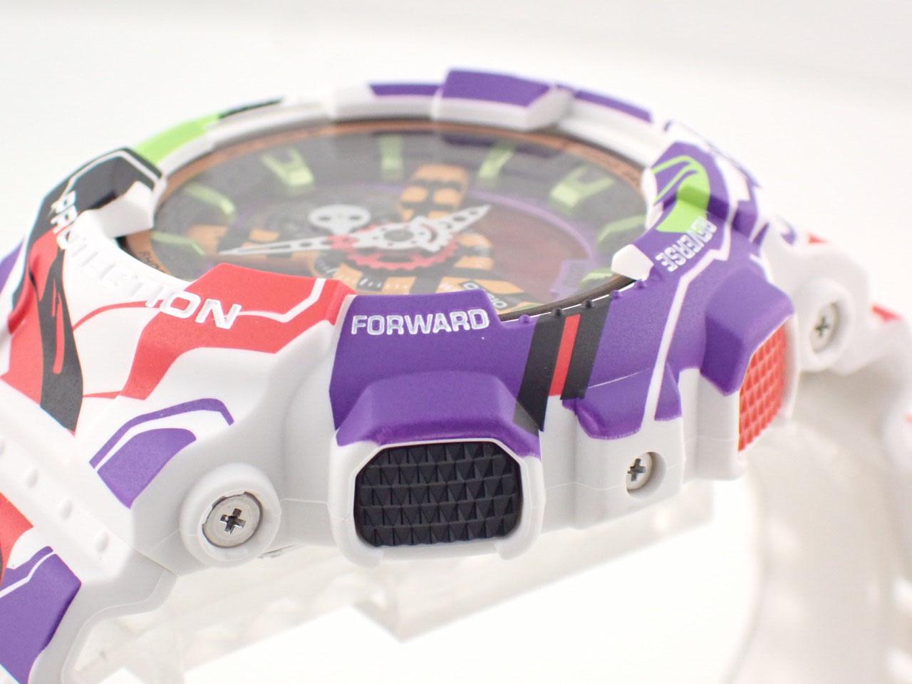 カシオ G-SHOCK 110シリーズ エヴァンゲリオンコラボ デジアナ GA-110EVA30-7AJR 未使用【中古】