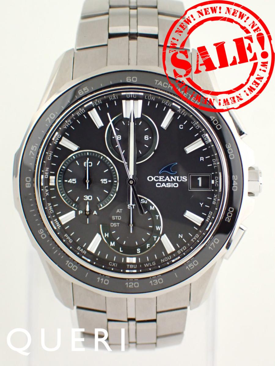 Rakuten - カシオ オシアナス マンタ S7000シリーズ メンズ OCW-S7000-1A2JF 中古【中古】