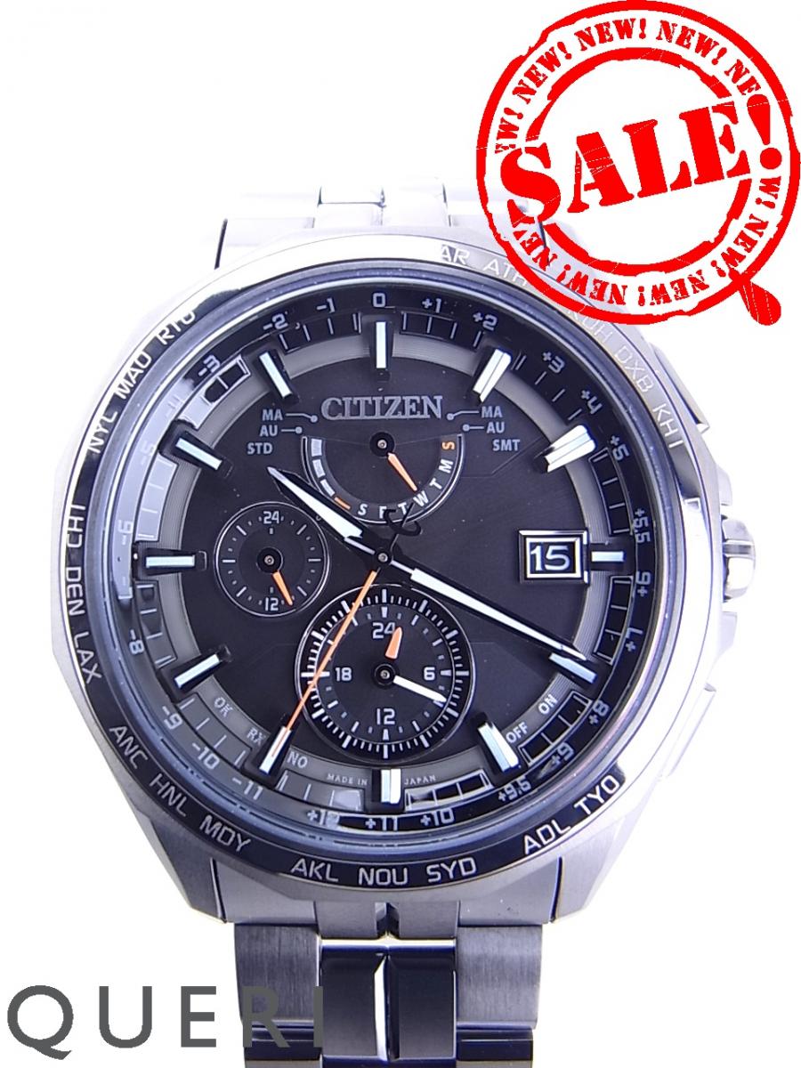 シチズンアテッサエコドライブブラックチタンAT9097-54E(H820-T023991)新品