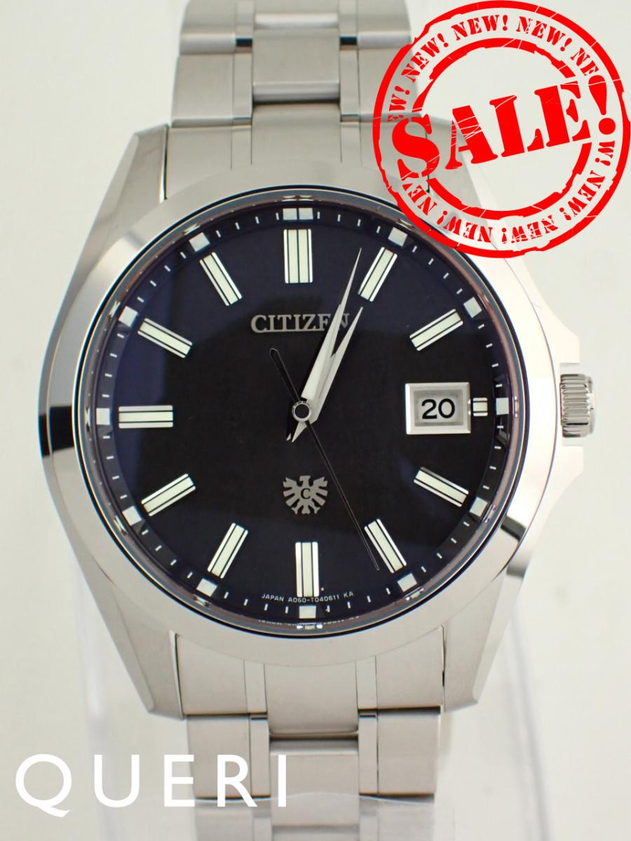 Rakuten - シチズン ザ・シチズン エコドライブ 年差±5秒 ブラック AQ4091-56E(A060-T027351) 新品