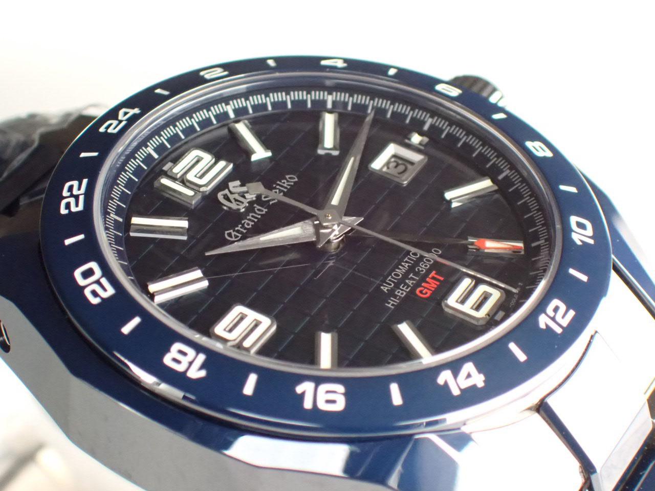 グランドセイコー 9Sメカニカルハイビート36000 GMT ブルーセラミックス チタン SBGJ233(9S86-00J0) queri-10005614 クエリ 楽天市場店 サンプル画像2
