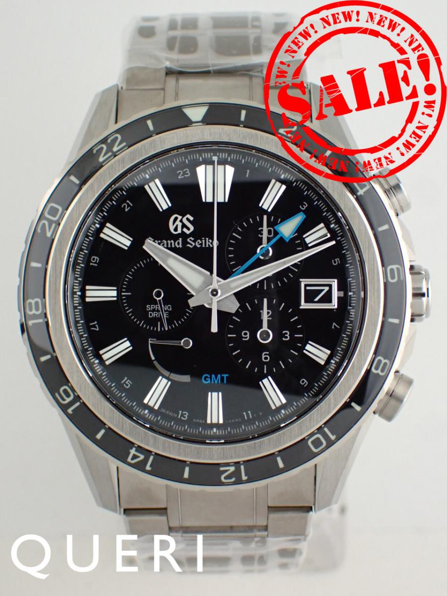 グランドセイコー エボリューション9コレクション スプリングドライブ クロノグラフ GMT SBGC251(9R86-0AP0) 【中古】