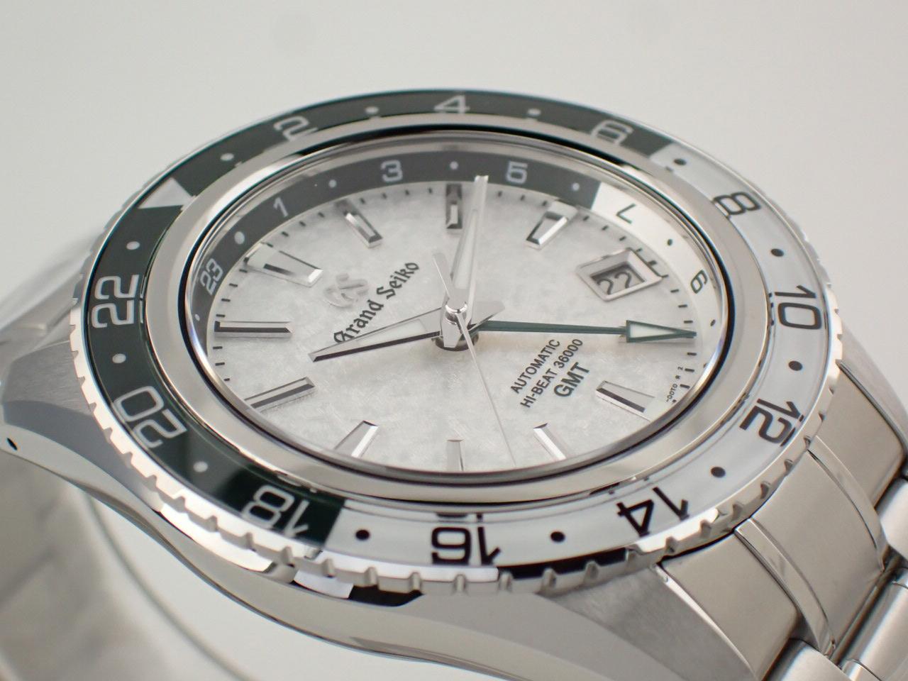 クエリ 楽天市場店のグランドセイコ― スポーツコレクション メカニカルハイビート GMT マスターショップ限定 雪渓 SBGJ277(9S86-00K0) 【中古】｜アングル2