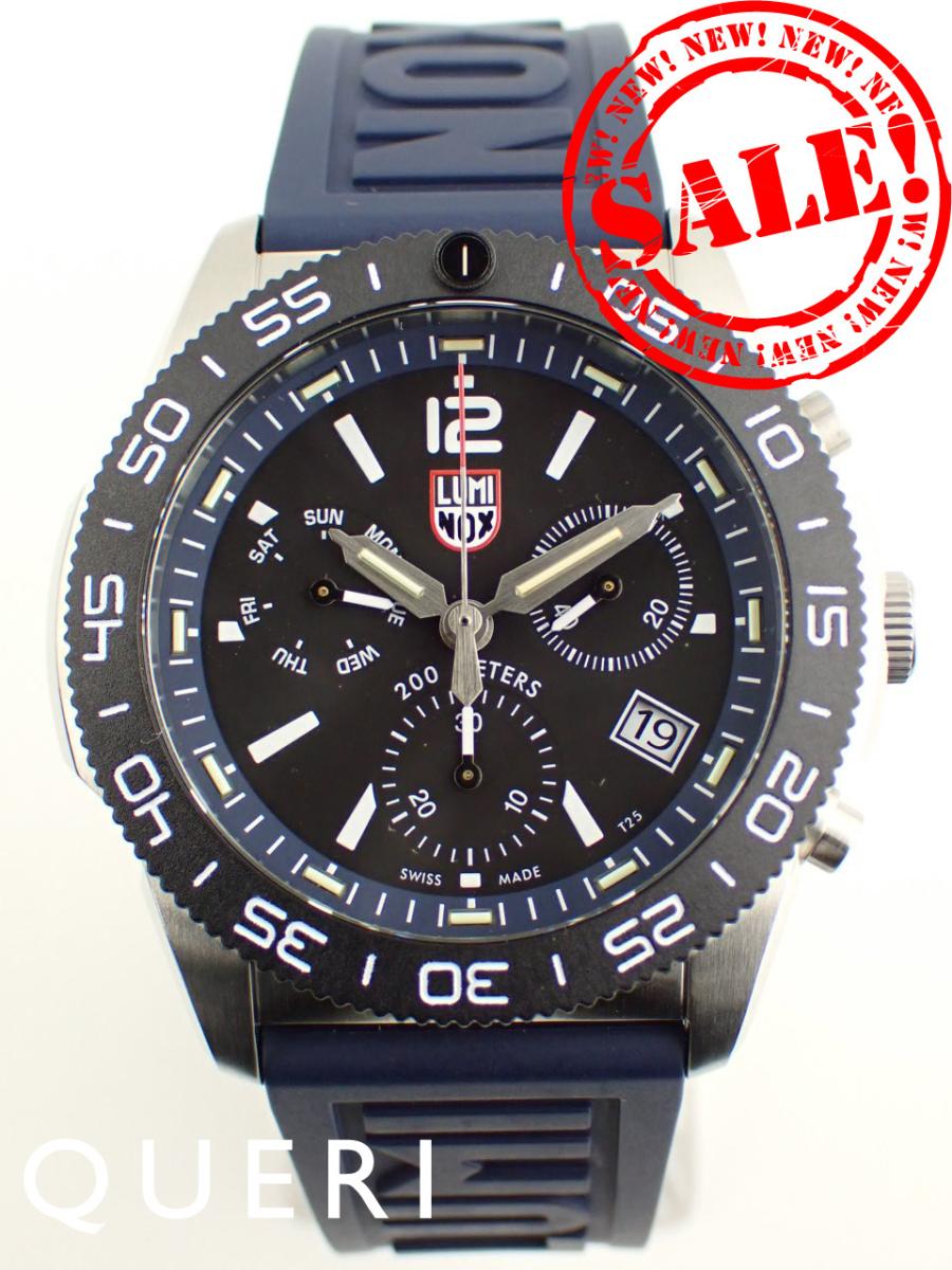 ルミノックス パシフィック ダイバー クロノグラフ ダークブルー 3143 新品