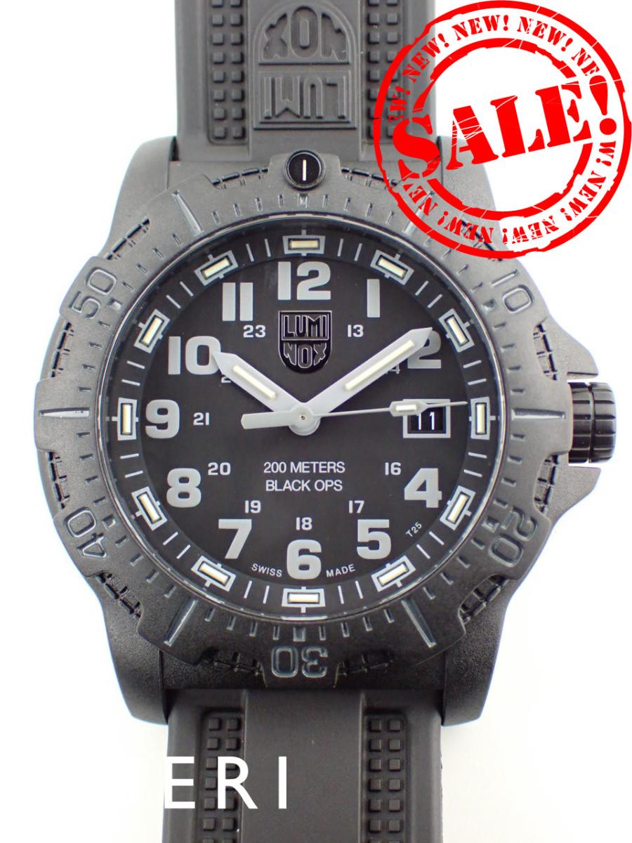 ルミノックス ブラック・オプス 日�