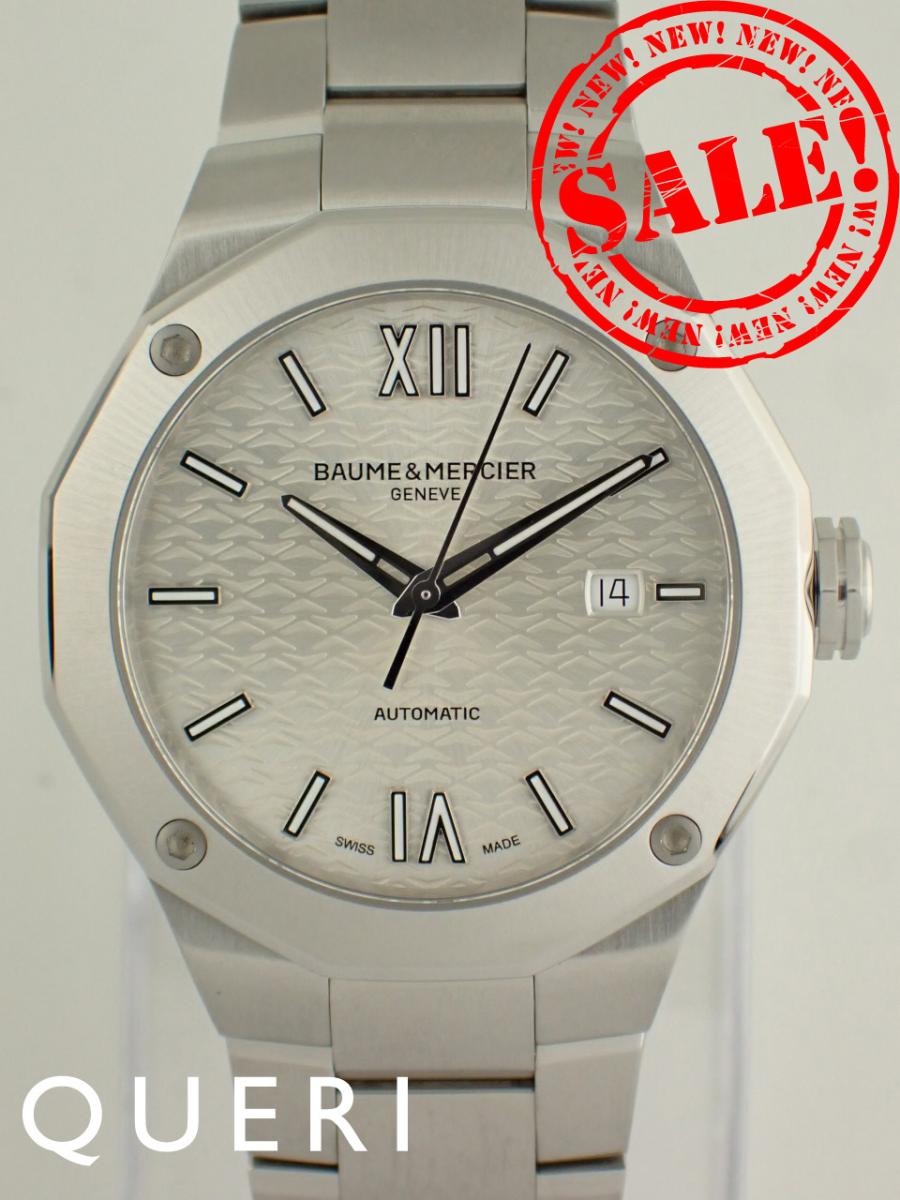 Rakuten - ボーム＆メルシェ リビエラ 42mm オートマチック シルバー M0A10622 新品