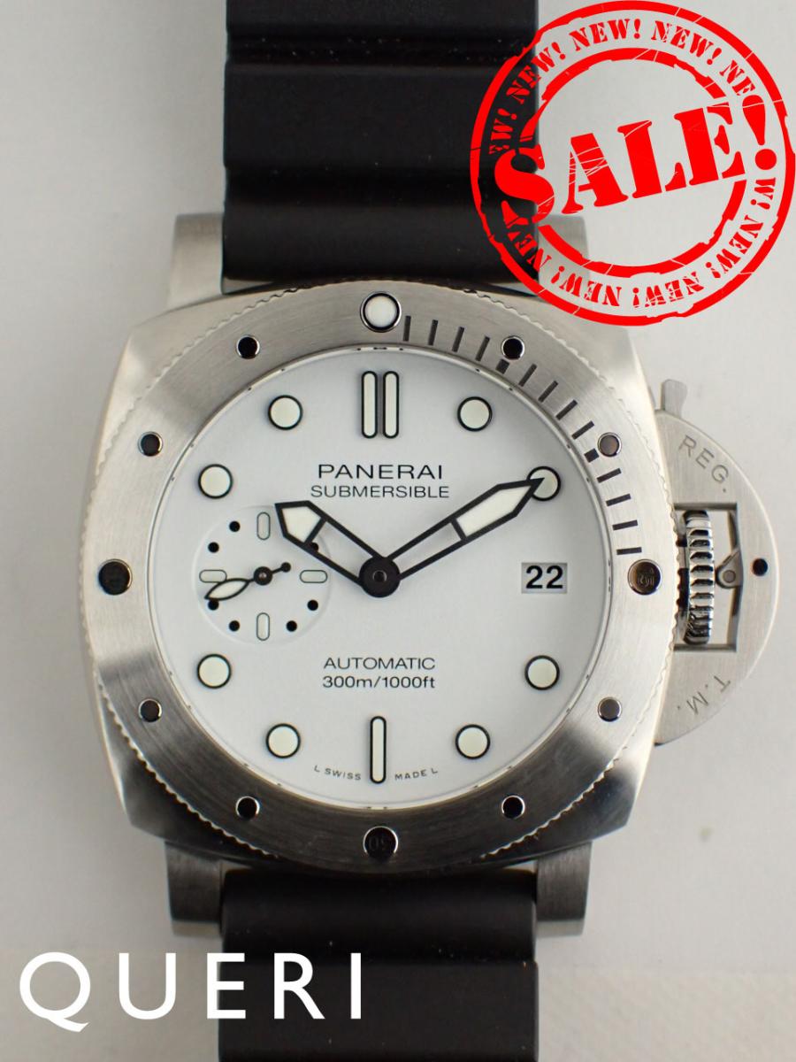 パネライ サブマーシブル ビアンコ 