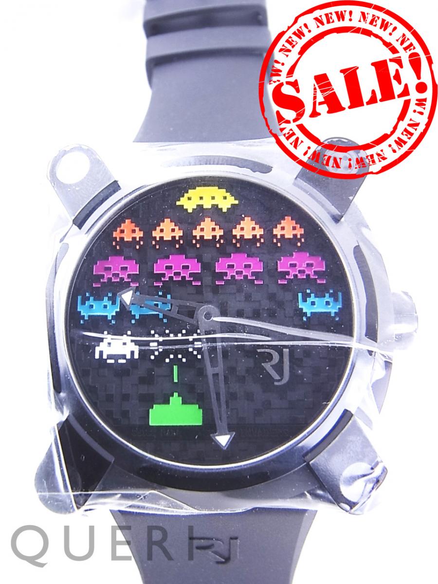 ロマンジェローム スペースインベーダー 40mm 限定78本RJ.M.AU.IN.021.03新品