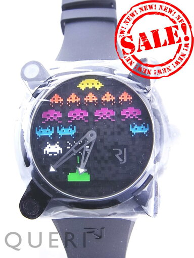 ロマンジェローム スペースインベーダー 40mm 限定78本RJ.M.AU.IN.021.03新品 ロマンジェローム スペースインベーダー 40mm 限定78本RJ.M.AU.IN.021.03新品