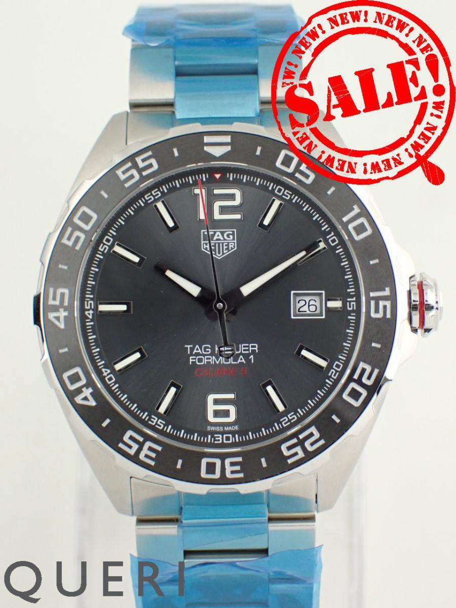 タグホイヤー フォーミュラ1 キャリバー5　デイト WAZ2011.BA0842新品