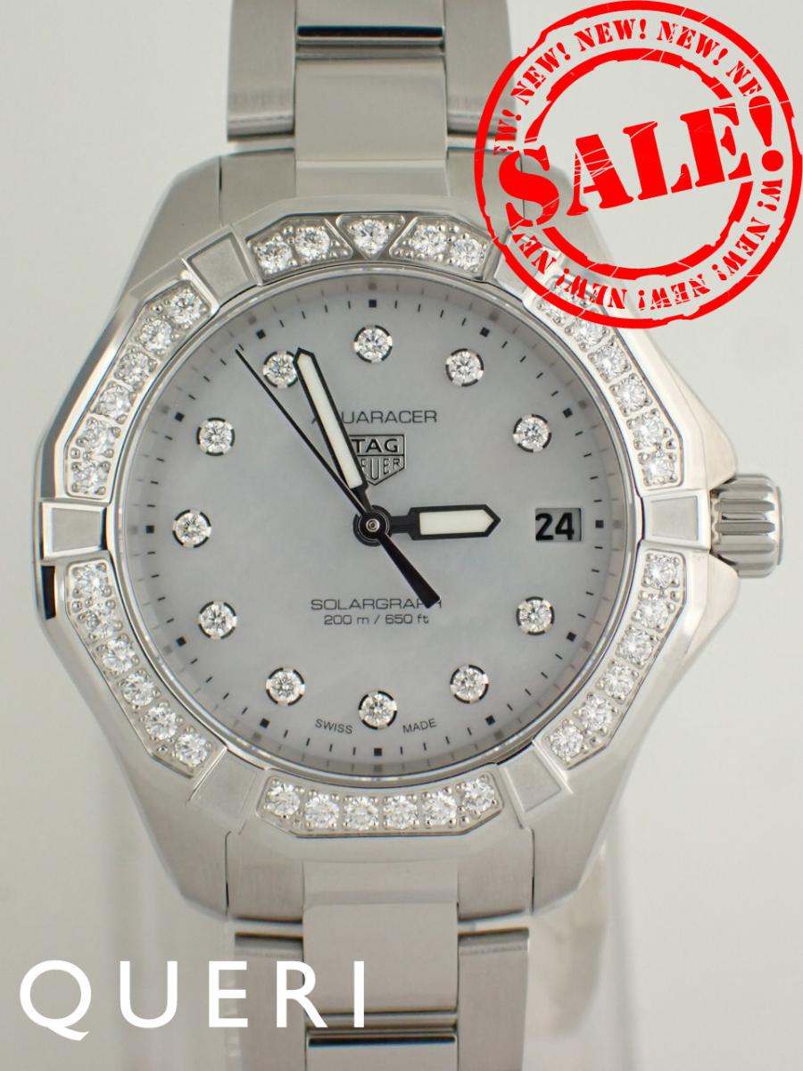 タグホイヤー アクアレーサー プロフェッショナル200 ダイヤインデックス ソーラーグラフ WBP1314.BA0005 新品