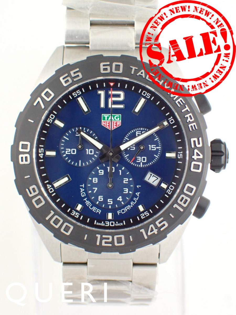 樂天商城 - タグホイヤー フォーミュラ1 クロノグラフ クォーツ ブルー CAZ101AV.BA0842 新品