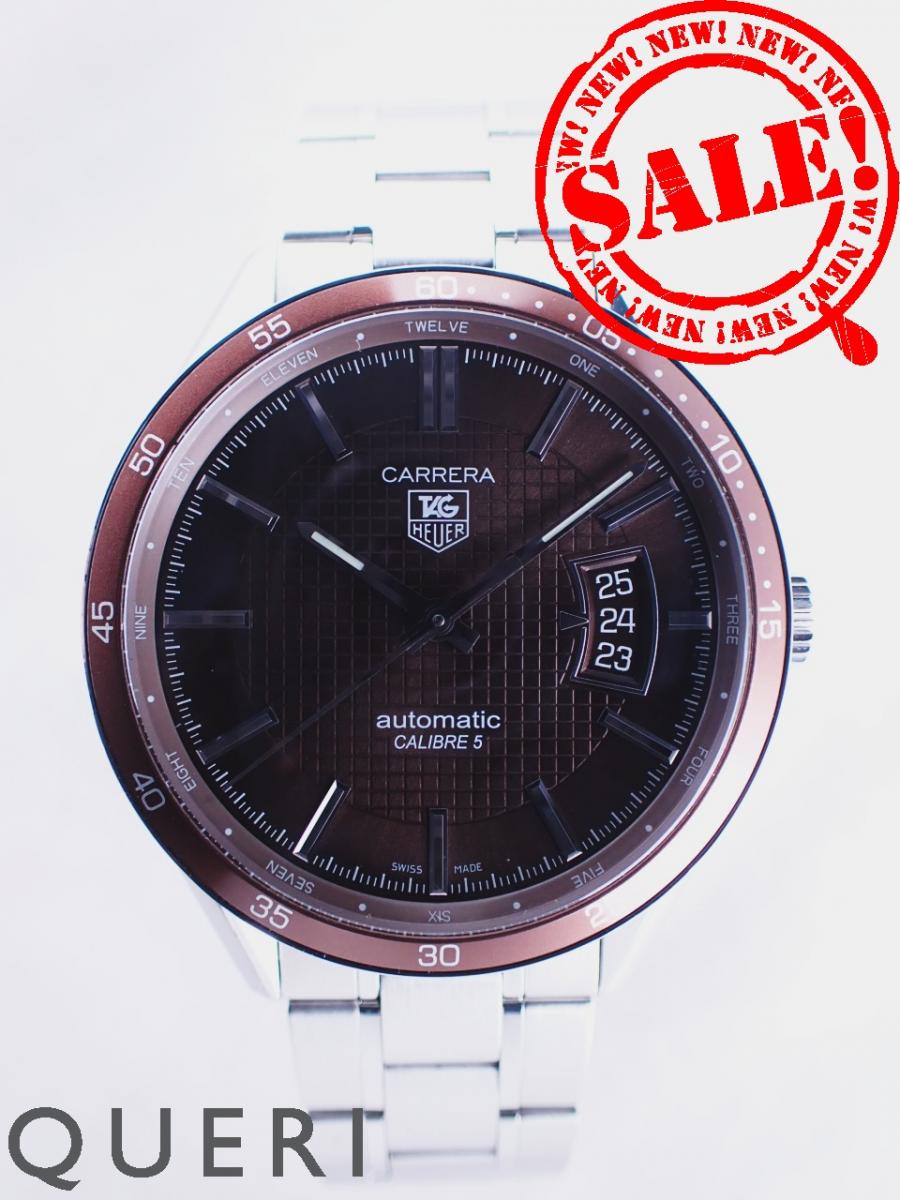 タグホイヤー カレラ オートマチック キャリバー5 ブラウン文字盤WV211N.BA0787新品仕上 ...