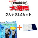 【レビューでマスクをプレゼント】富士製砥 PCM パワークールベスト マット ひんやり2点セット フリーサイズ 熱中症対策 保冷剤タイプ 冷却ベスト 父の日【送料無料】