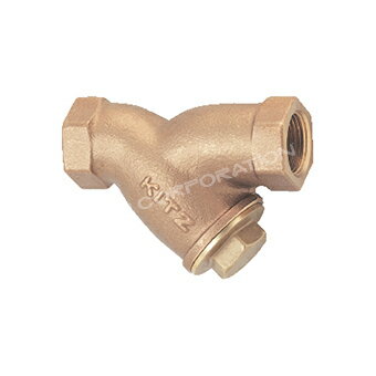 KITZ (キッツ) Y形ストレーナー Y 15A (1/2B) 青銅製 Y型ストレーナー Yスト CAC ネジコミ Yストレーナー Y型 Y形 ストレーナー ねじ込み式 汎用品 交換 家庭用サイズ 流体の中のごみを取る クイックサプライ