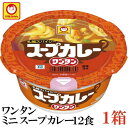 マルちゃん スープカレー ワンタン 29g×12食（わんたん 雲呑 インスタント）
