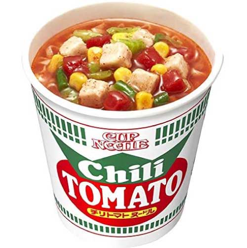 送料無料 日清 カップヌードル チリトマトヌードル 76g ×2箱【40個】
