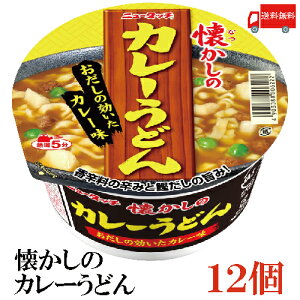 送料無料 ヤマダイ ニュータッチ 懐かしのカレーうどん 84g ×1箱【12個】