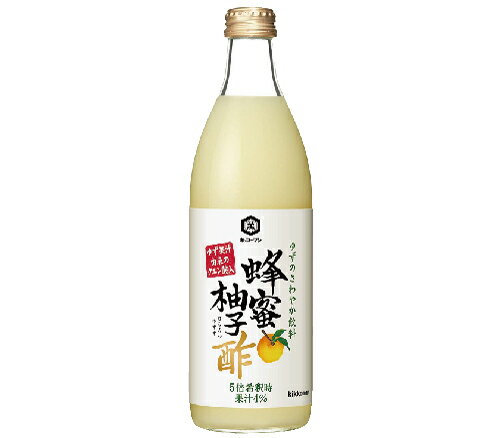 キッコーマン 蜂蜜柚子酢 500ml ×1本の紹介画像2