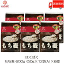 送料無料 はくばく もち麦ごはん 600g (50g×12袋)【個包タイプ】 ×6袋