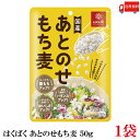 送料無料 もち麦 はくばく あとのせもち麦 50g ×1袋