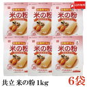 共立食品株式会社 共立 米の粉 お徳用 1kg ×6袋