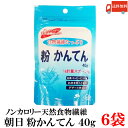 送料無料 朝日 アサヒ 粉かんてん 40g ×6袋