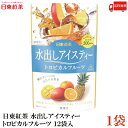 送料無料 日東紅茶 水出しアイスティー トロピカルフルーツ ティーバッグ 12袋入×1袋