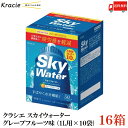 送料無料 クラシエ スカイウォーター グレープフルーツ味 (1L用×10袋)×16箱【Sky water クエン酸3000mg スポーツドリンクパウダー】