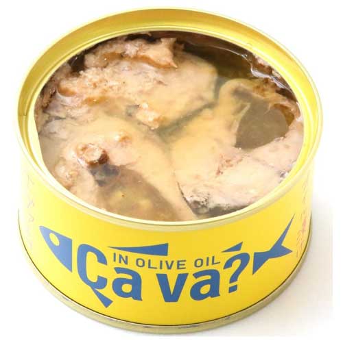 岩手県産 サヴァ缶 国産さばのオリーブオイル漬け 170g ×1缶 [Cava? さば 缶詰 鯖缶]