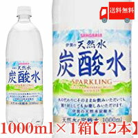 【ご注意】 ※こちらの商品は輸送中包装やのしなどに崩れや破れなど生じる可能性がございます為 のし掛けや包装につきましてはお断りしております。 【サンガリア 伊賀の天然水 炭酸水 1000ml 商品詳細】 ●鈴鹿山脈・信楽山地・布引山地が育んだ伊賀盆地の銘水から生まれた天然水の炭酸水です。 ●ガスボリューム5.0(充填時)の設定により、クリアな爽快感と強い刺激がお楽しみいただける炭酸水です。 ●三重県伊賀市のサンガリア自社工場にて製造。 ●ストレートでも割材としてもお楽しみいただけます。 【サンガリア サンガリア 伊賀の天然水 サンガリア 伊賀の天然水 炭酸水 サンガリア 強炭酸水 500ml サンガリア 炭酸水 1l PET ペットボトル 割り材 サンガリア 伊賀の天然水 炭酸水 サンガリア 強炭酸水 1000ml】品名 サンガリア 伊賀の天然水 炭酸水 商品内容 サンガリア 伊賀の天然水 炭酸水 1000mlペット×1箱【12本】 原材料 水（鉱水）／炭酸 注意事項 ・開栓時のふき出しにご注意ください。・ボトルのまま凍らせたり、高温になる場所に　置かないでください。 メーカー名 サンガリア〒546-0012大阪府大阪市東住吉区中野4丁目2番13号 TEL：06-6702-5426 広告文責 クイックファクトリー 0178-46-0272