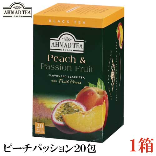 アーマッドティー ピーチパッション 20包 ×1箱【AHMAD 紅茶 TEA フルーツティー】のサムネイル