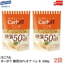 送料無料 はごろも カーボフ 糖質50%オフ ペンネ 100g×2袋