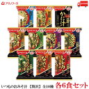 送料無料 アマノフーズ いつものおみそ汁 【贅沢】全10種セット 各6個セット 60食
