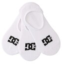 ディーシーシューズ DC SHOES 　SPP 【DC ディーシー】LINER 3PK Mens Socks 【DSO224239 WBB0】