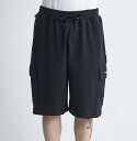 fB[V[V[Y DC SHOES @24 SUPER WIDE FLEECE CARGO SHORT V[gpc Mens EH[NV[c V[c n[tpc n[p yDWS241011 BLKz