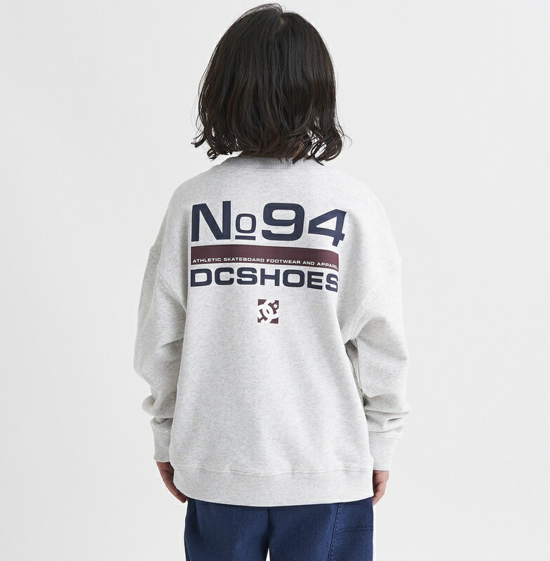 アウトレット価格 DC ディーシー シューズ 23 KD 94 CREW PULLOVER キッズ スウェット プルオーバー クルー プルオーバー スウェット