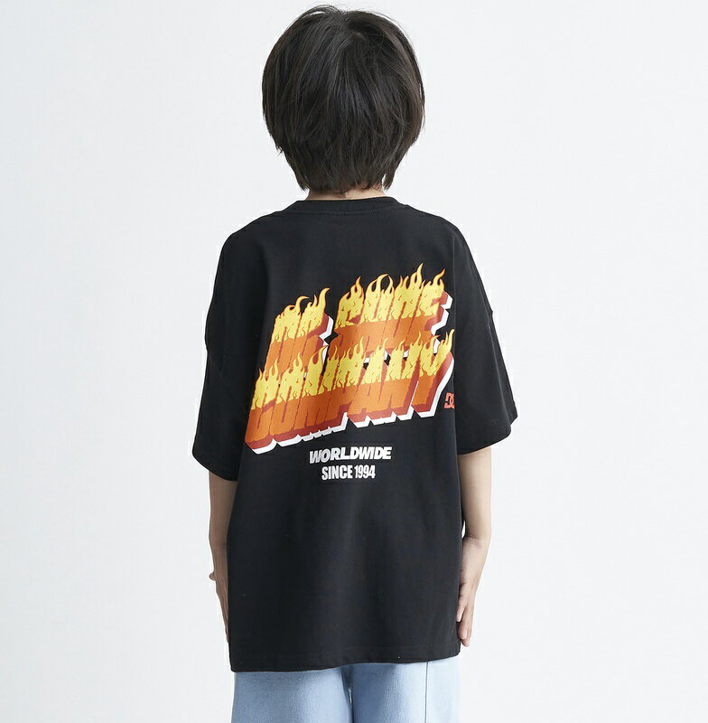 ディーシーシューズ DC SHOES 24 KD BURNER SS キッズ Tシャツ Kids T-shirts 【YST241518 BLK】