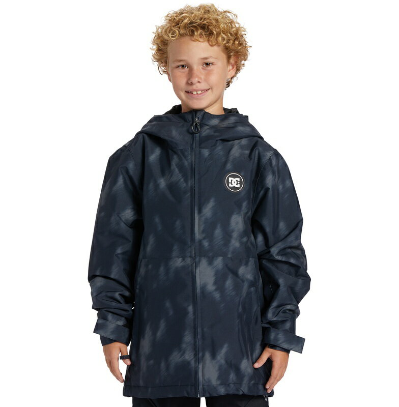 ディーシーシューズ DC SHOES 　BASIS PRINT YOUTH JACKET Kids スキー スノボー ジャケット アウター ウェ...