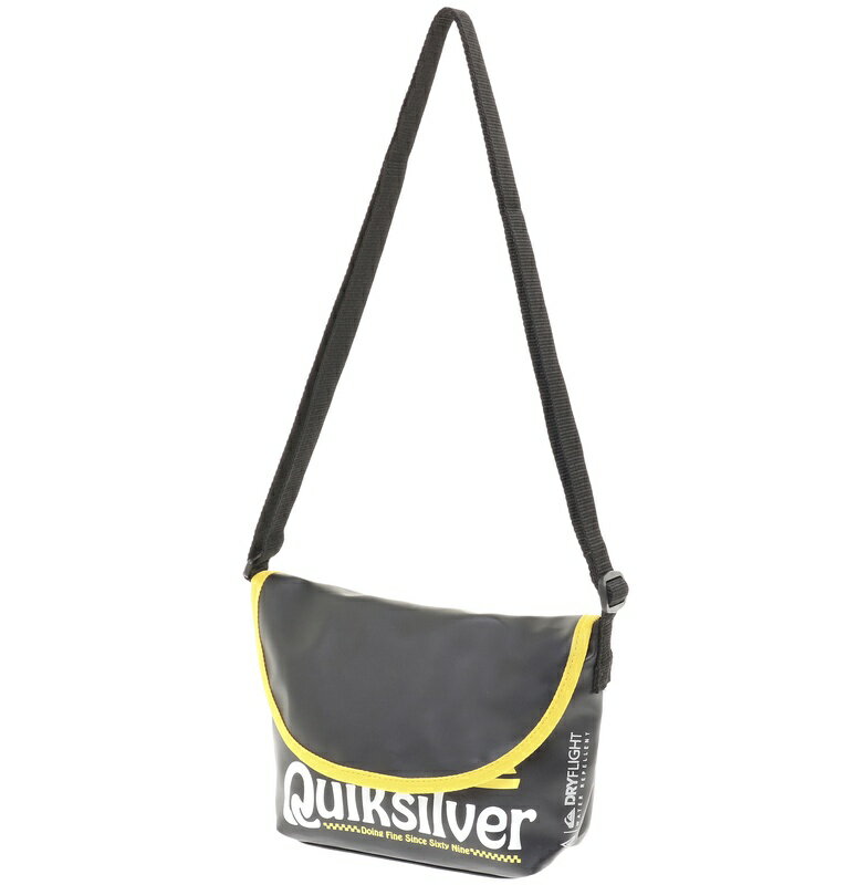 アウトレット価格 Quiksilver クイックシルバー BLOCK MINI SHOULDER BAG　 撥水　耐水　4L　ショルダーバッグ ショルダー バッグ デイリーユース 通勤 通学