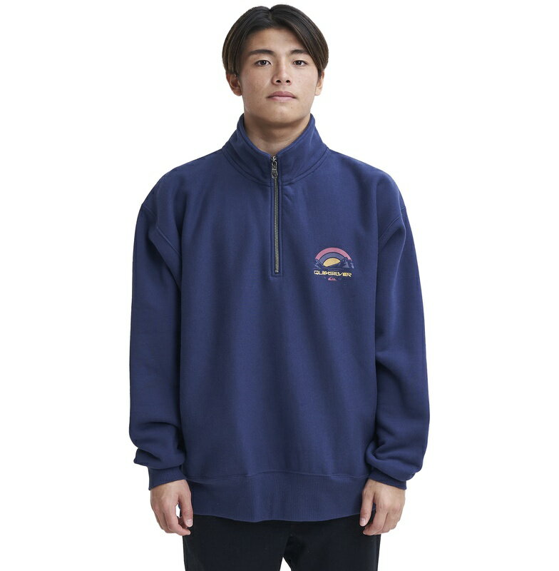 クイックシルバー アウトレット価格 Quiksilver クイックシルバー QS BLOOMS HZ SWEAT ハーフジップ