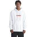 クイックシルバー クイックシルバー QUIKSILVER 　CLICKER LOGO DNA HOODIE SWEAT フーディ パーカー Mens Half Zip 【QPO241056 WHT】