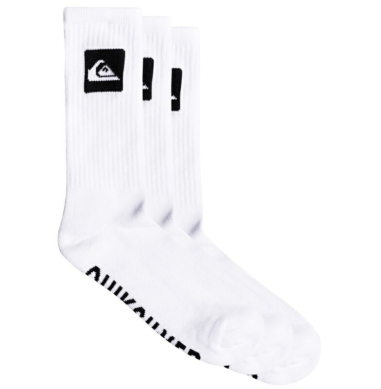 クイックシルバー QUIKSILVER 　5 CREW PACK ソックス 靴下 Mens Socks 【AQYAA03311 WBB0】