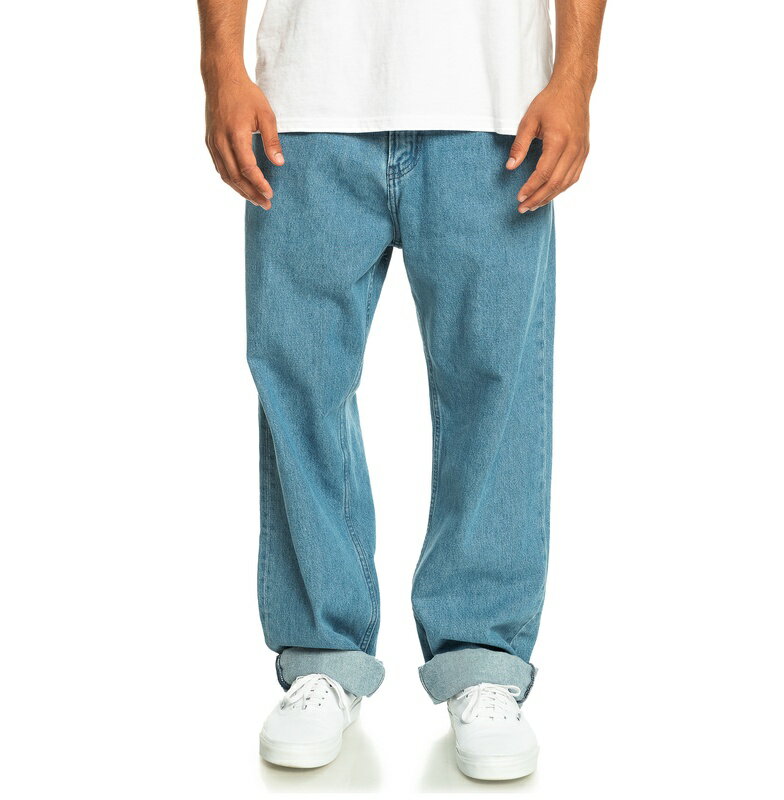 クイックシルバー QUIKSILVER BAGGY NINETIES WASH パンツ Mens Pants -Denim 【EQYDP03462 BHL0】